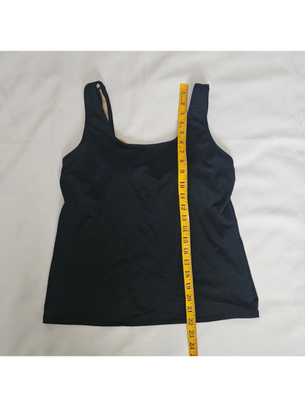L.L. Bean Black UPF 50+ BeanSport Scoopneck Swimwear Tankini Top Women's 8 REG - Picture 11 of 11